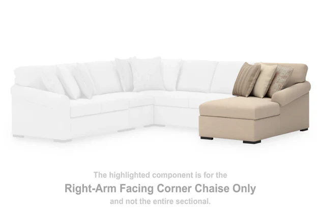 LadyMae 4-Piece Sectional with Chaise - Image 5