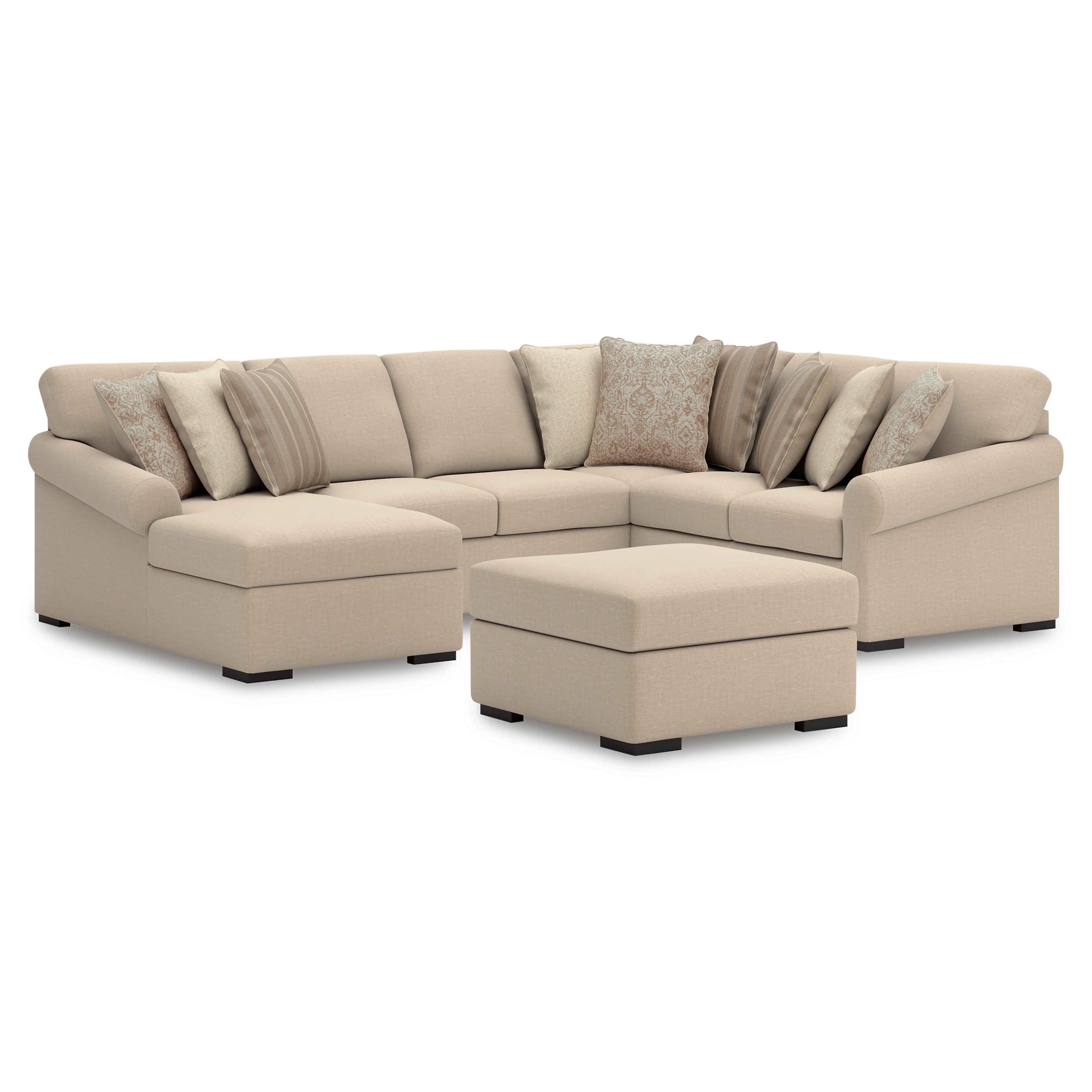 LadyMae 4-Piece Sectional with Chaise - Image 3