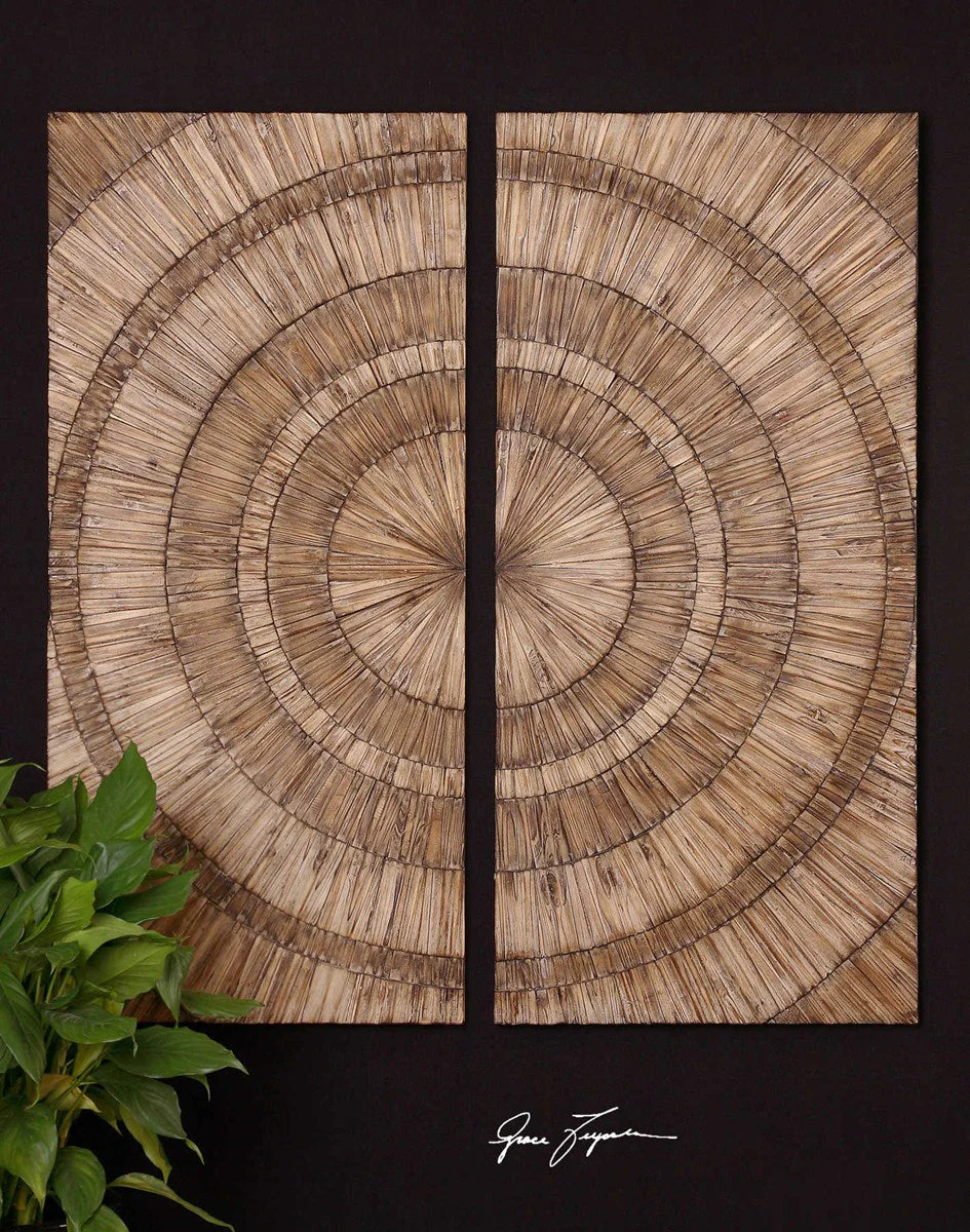 Lanciano Wood Wall Panels, S/2 - Image 2