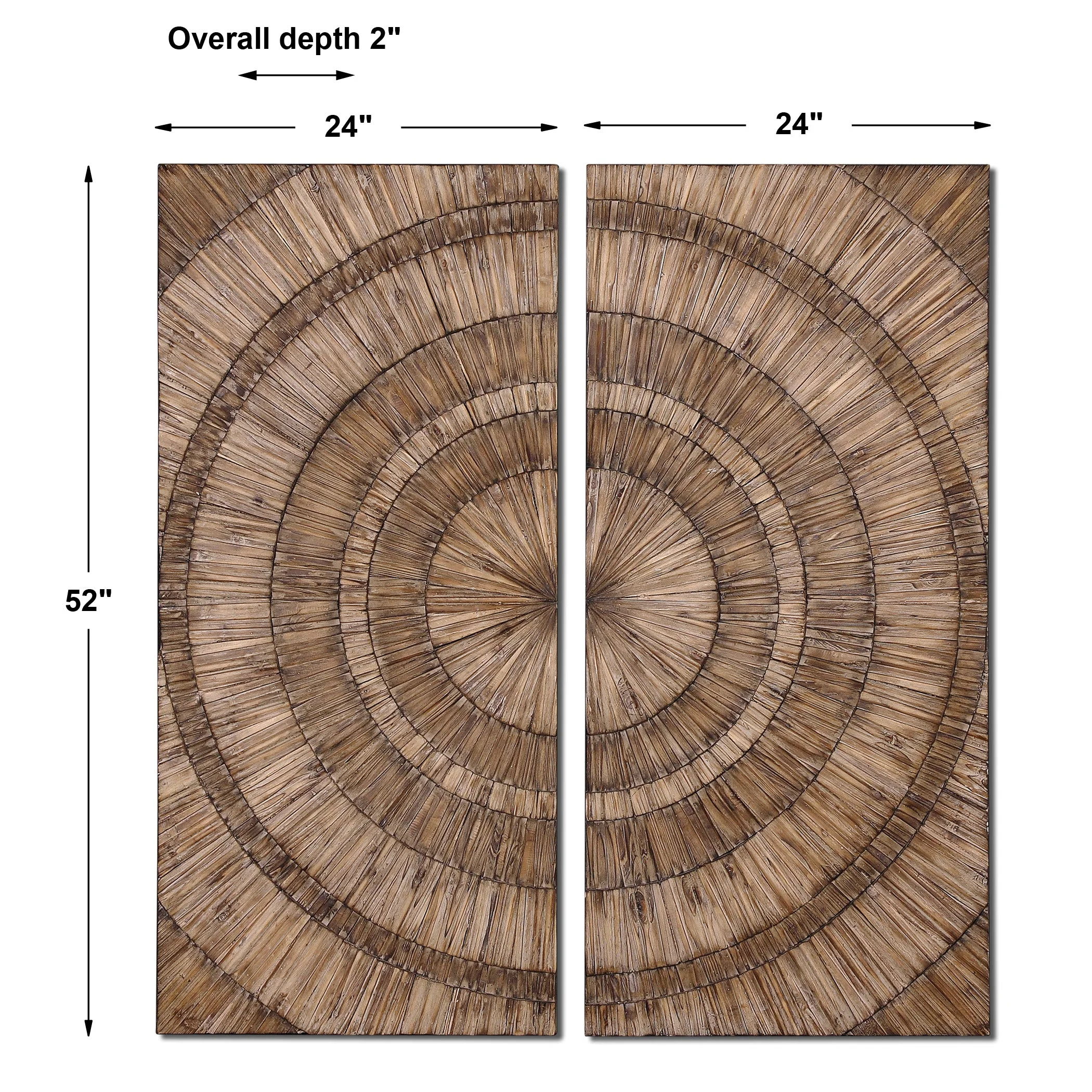 Lanciano Wood Wall Panels, S/2 - Image 4