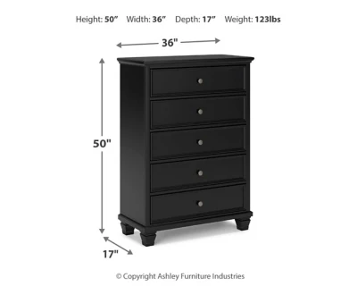 Lanolee Chest of Drawers - Image 4