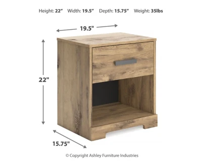 Larstin Nightstand - Image 4