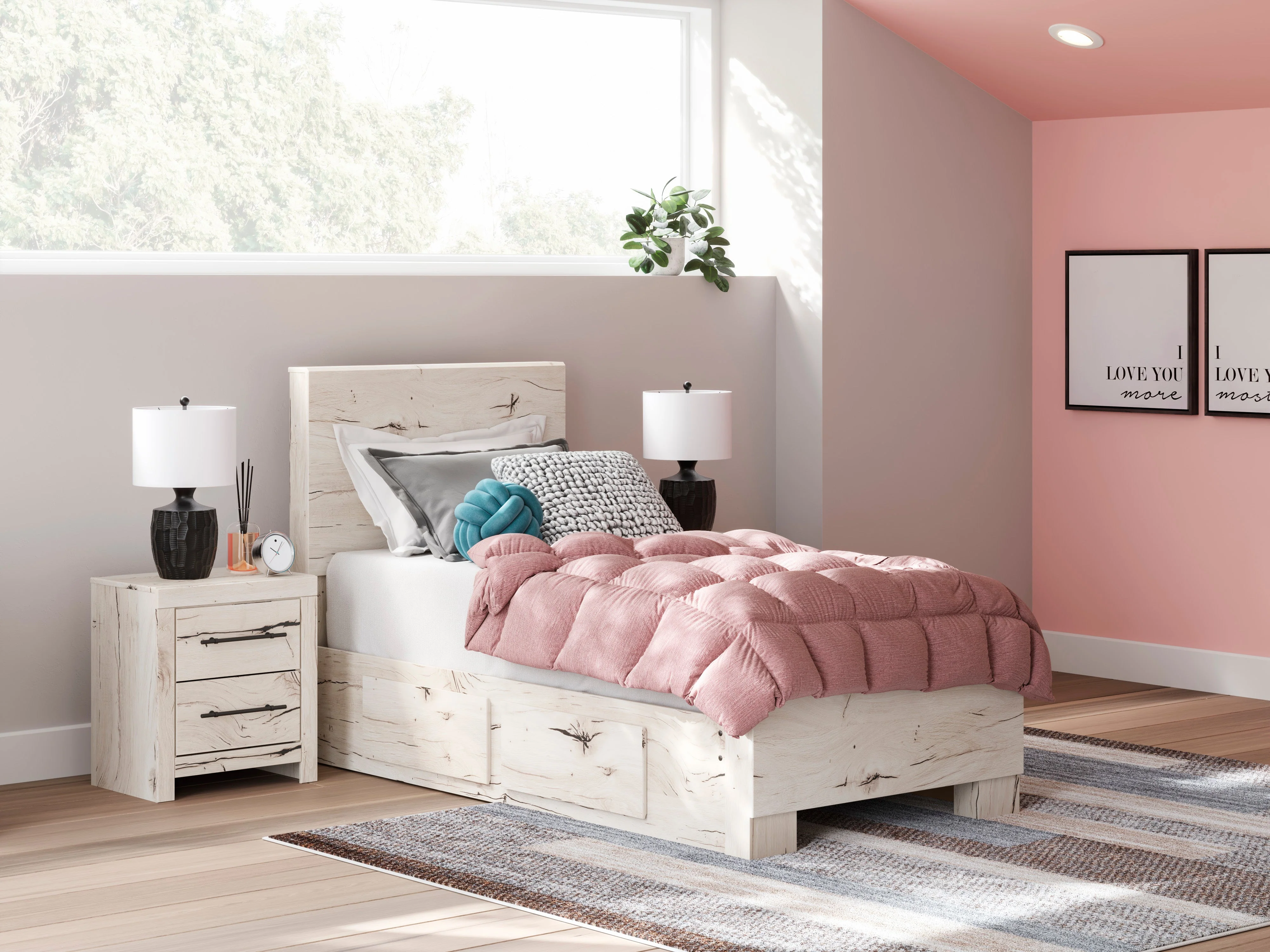 Lawroy Full Panel Bed with Storage | Ashley Homestore B2310B42 - Image 2
