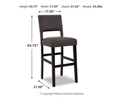 Leektree Bar Height Bar Stool - Image 7