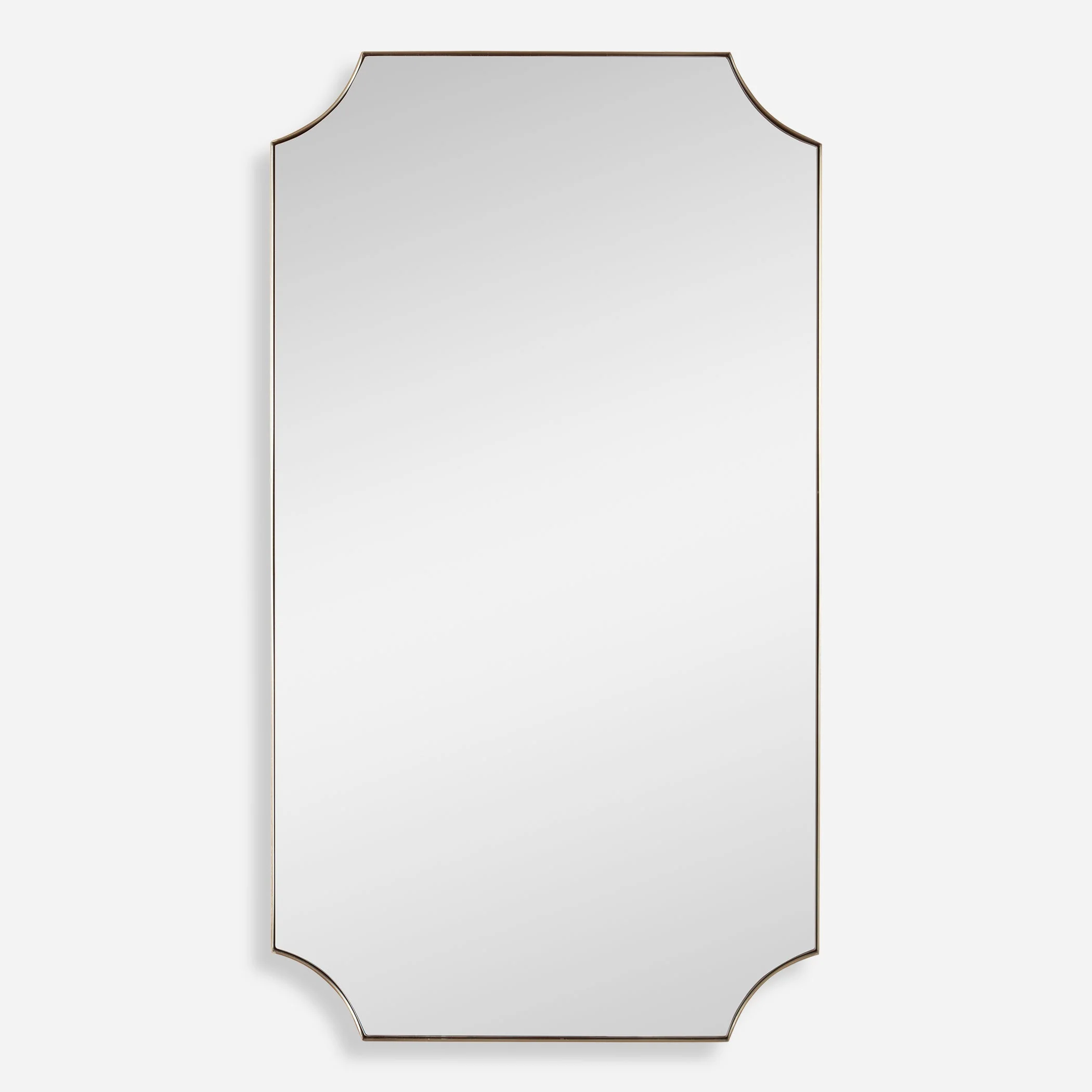 Lennox Brass Mirror - Image 2