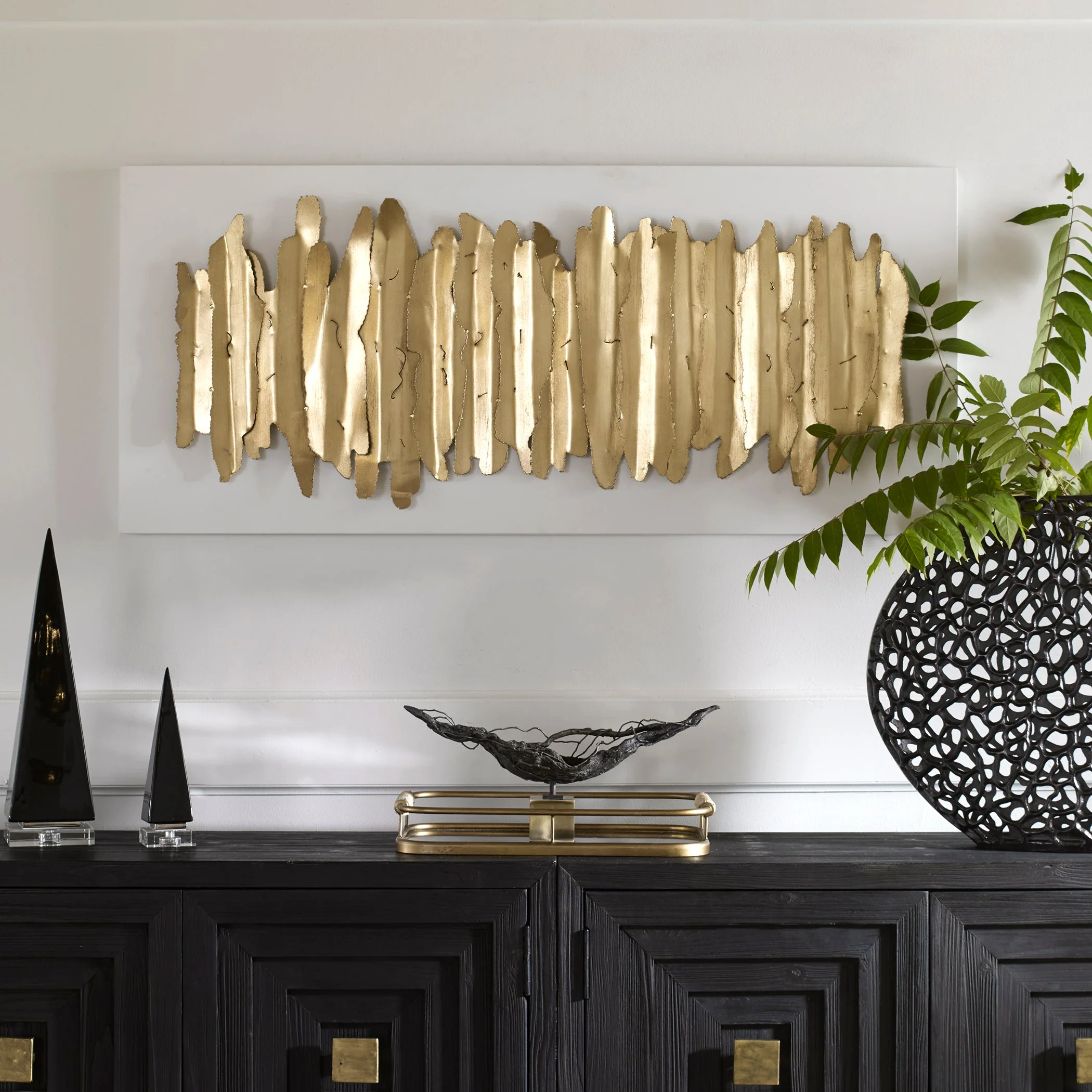 Lev Metal Wall Decor, White - Image 7