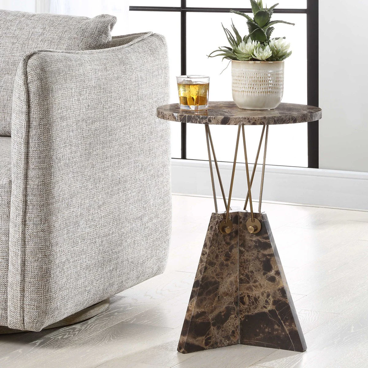 Levitate Marble Accent Table - Image 2