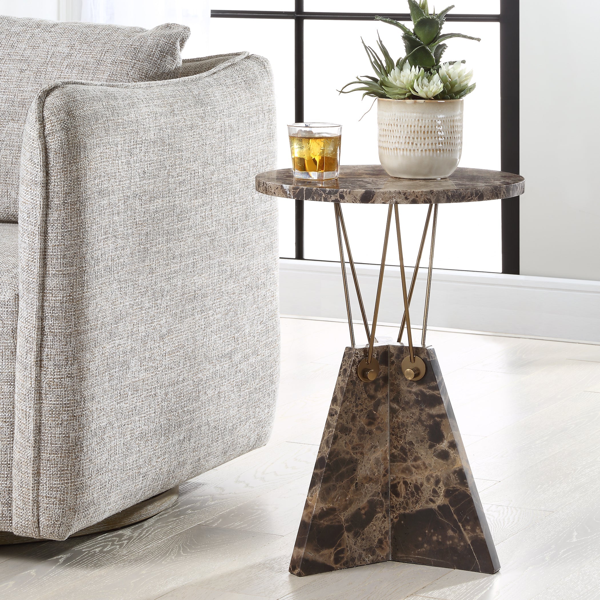 Levitate Marble Accent Table - Image 6