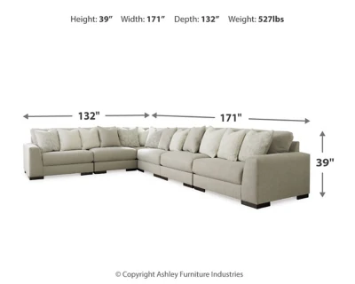 Lyndeboro 6-Piece Sectional - Image 4