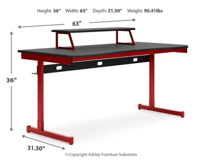 Lynxtyn Home Office Desk - Image 4