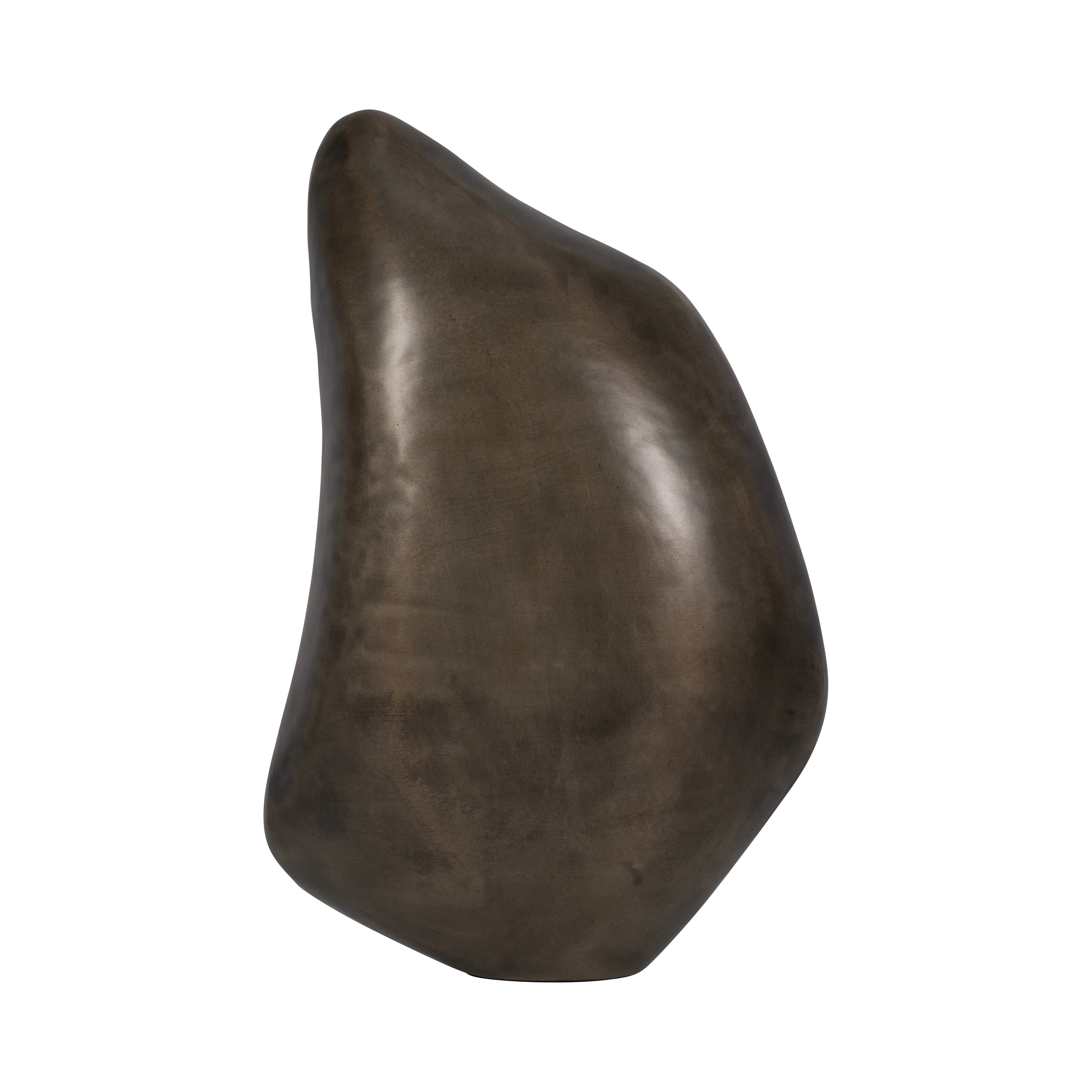 METAL, 16" LEAF FLOOR VOTIVE HOLDER, GOLD - Image 7