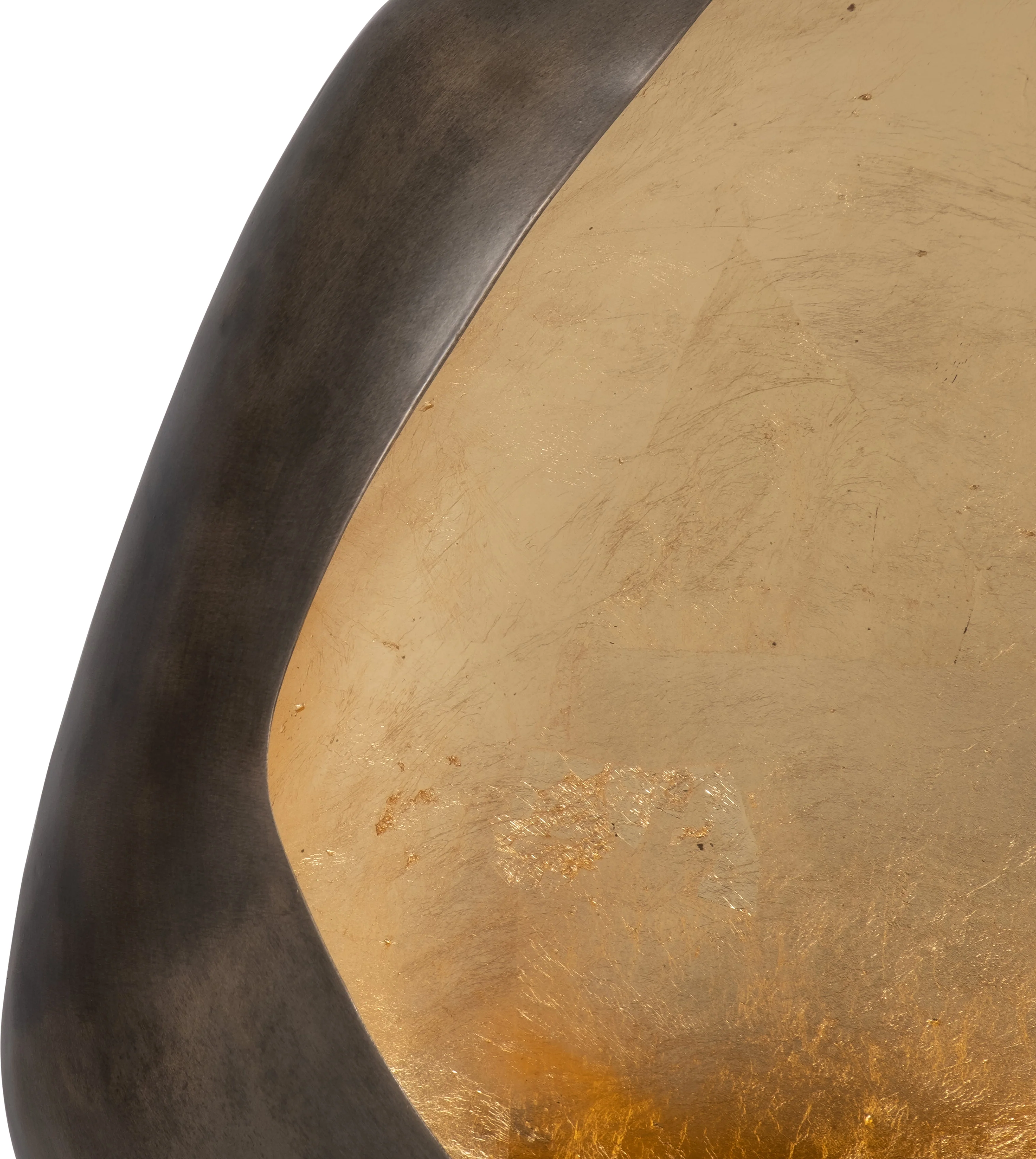 METAL, 16" LEAF FLOOR VOTIVE HOLDER, GOLD - Image 9