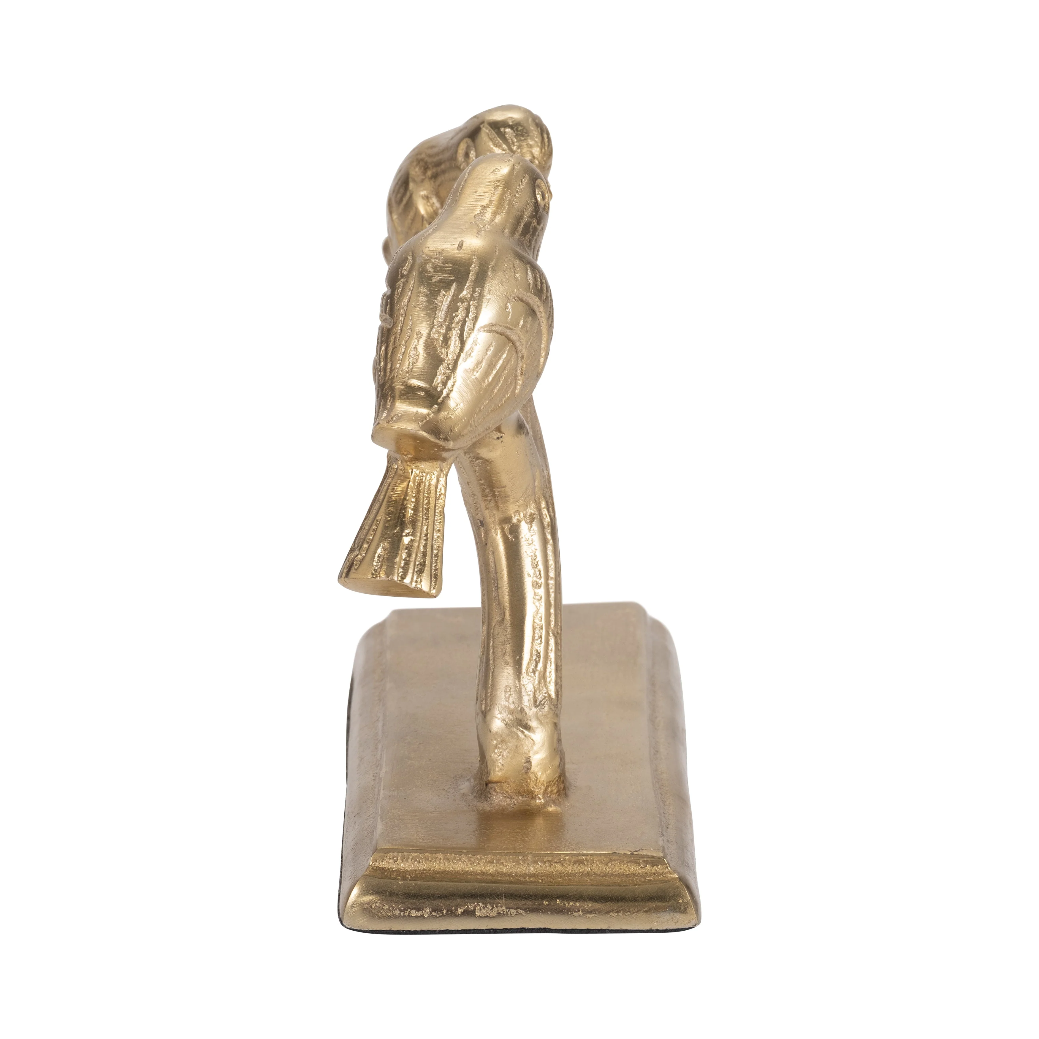 Metal, 8" Perched Birds, Gold - Image 11