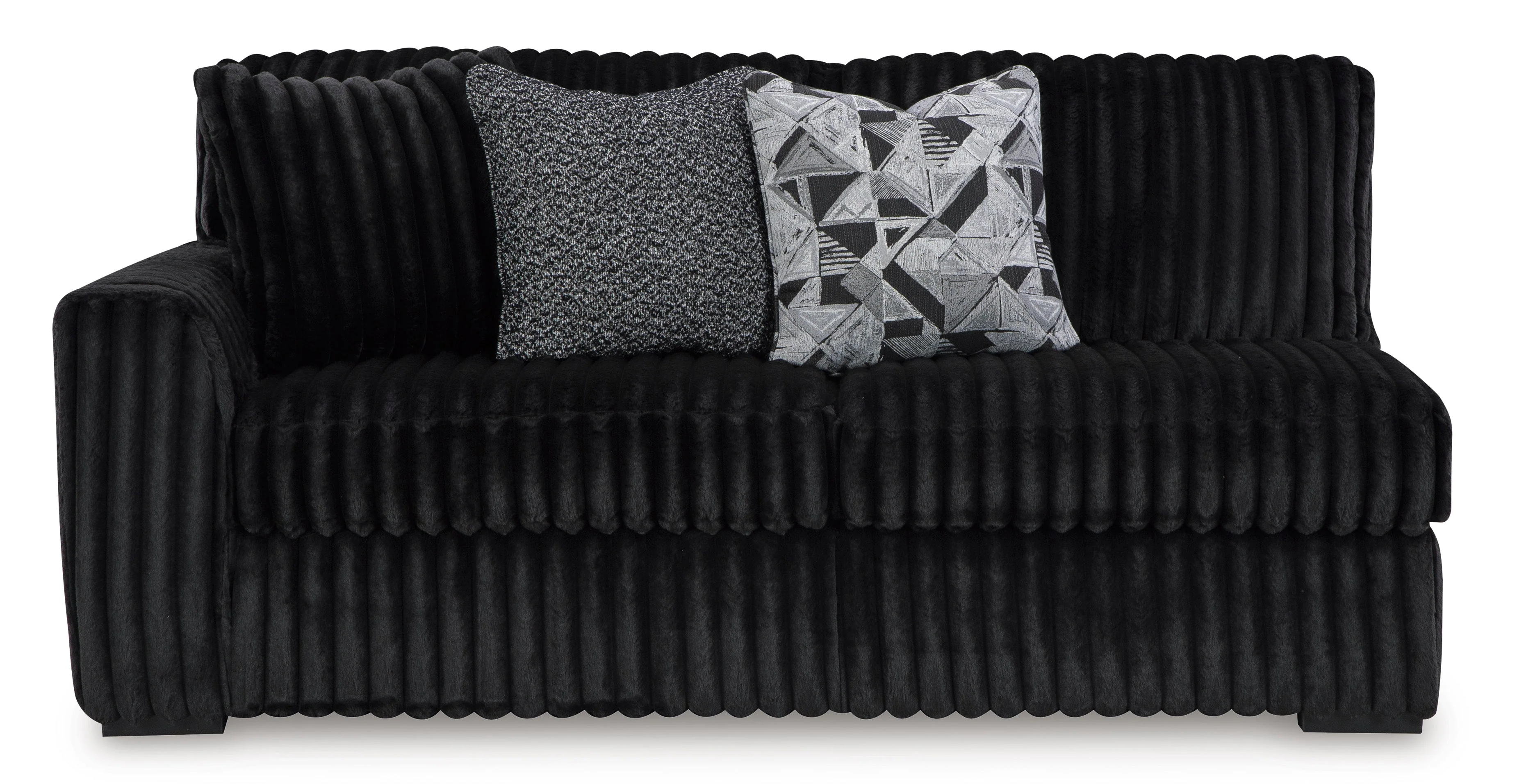 Midnight-Madness 3-Piece Sectional with Chaise - Image 2