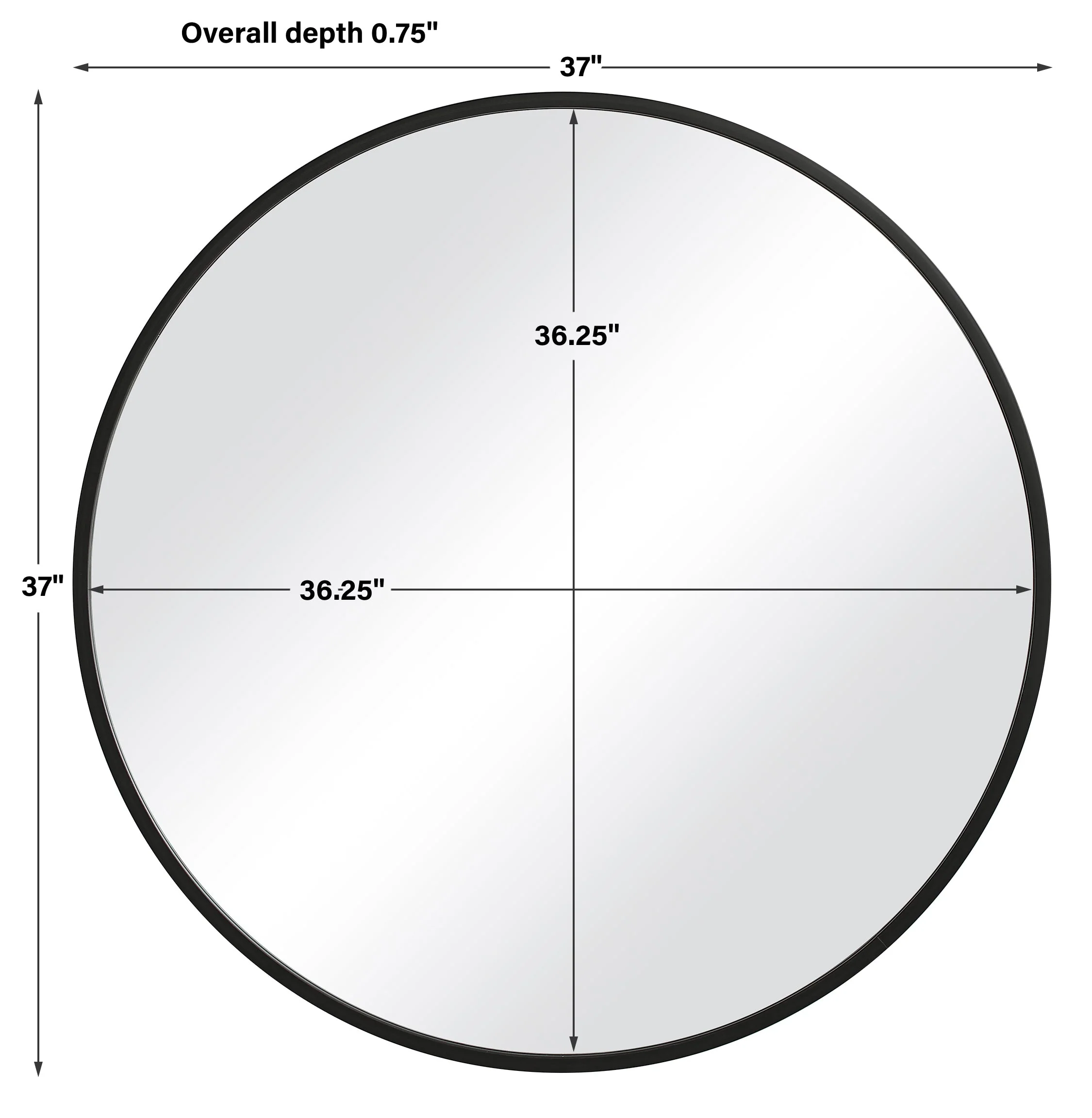 MIRROR , 93 cm - Image 3