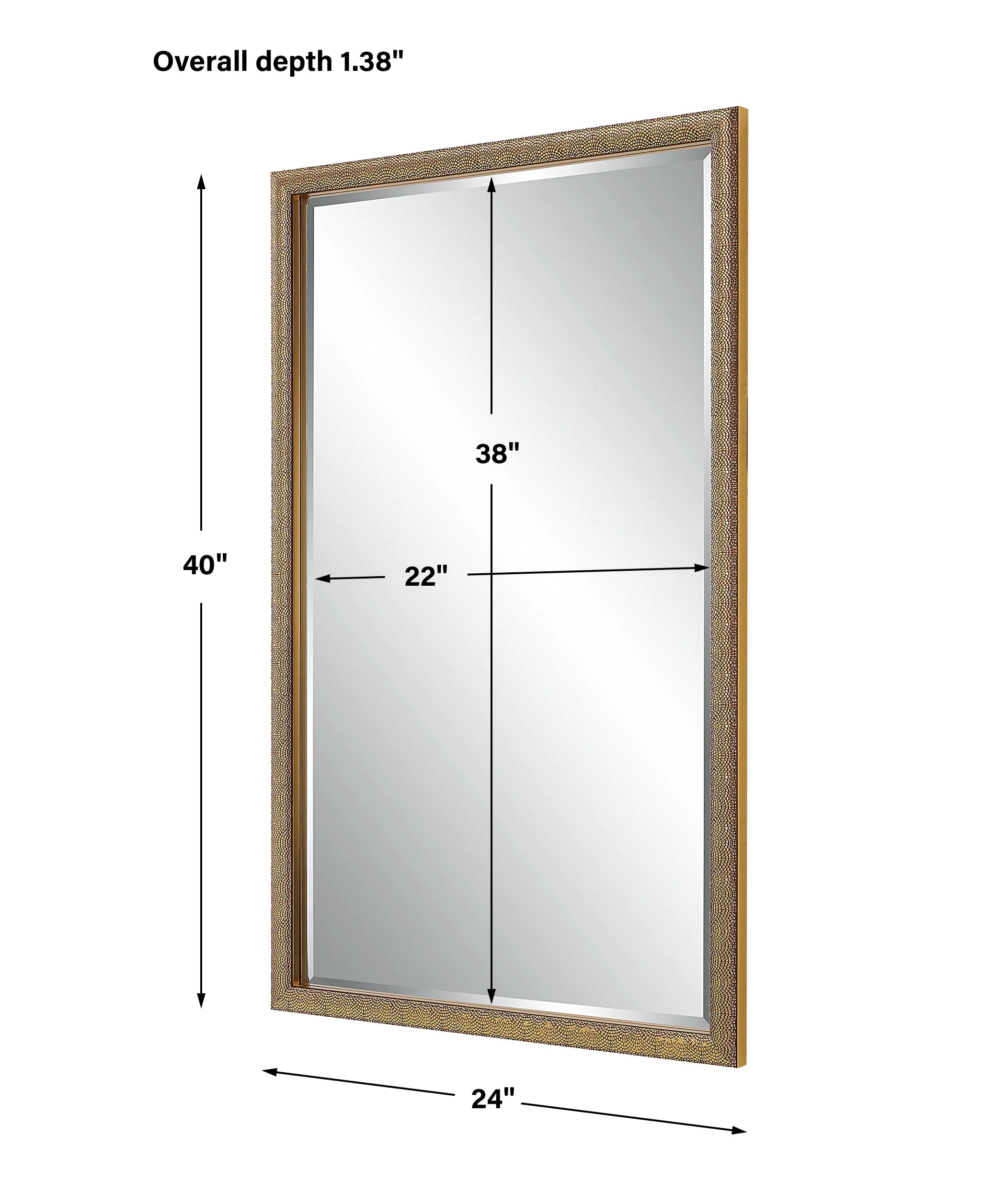 MIRROR - Gold. - Image 3