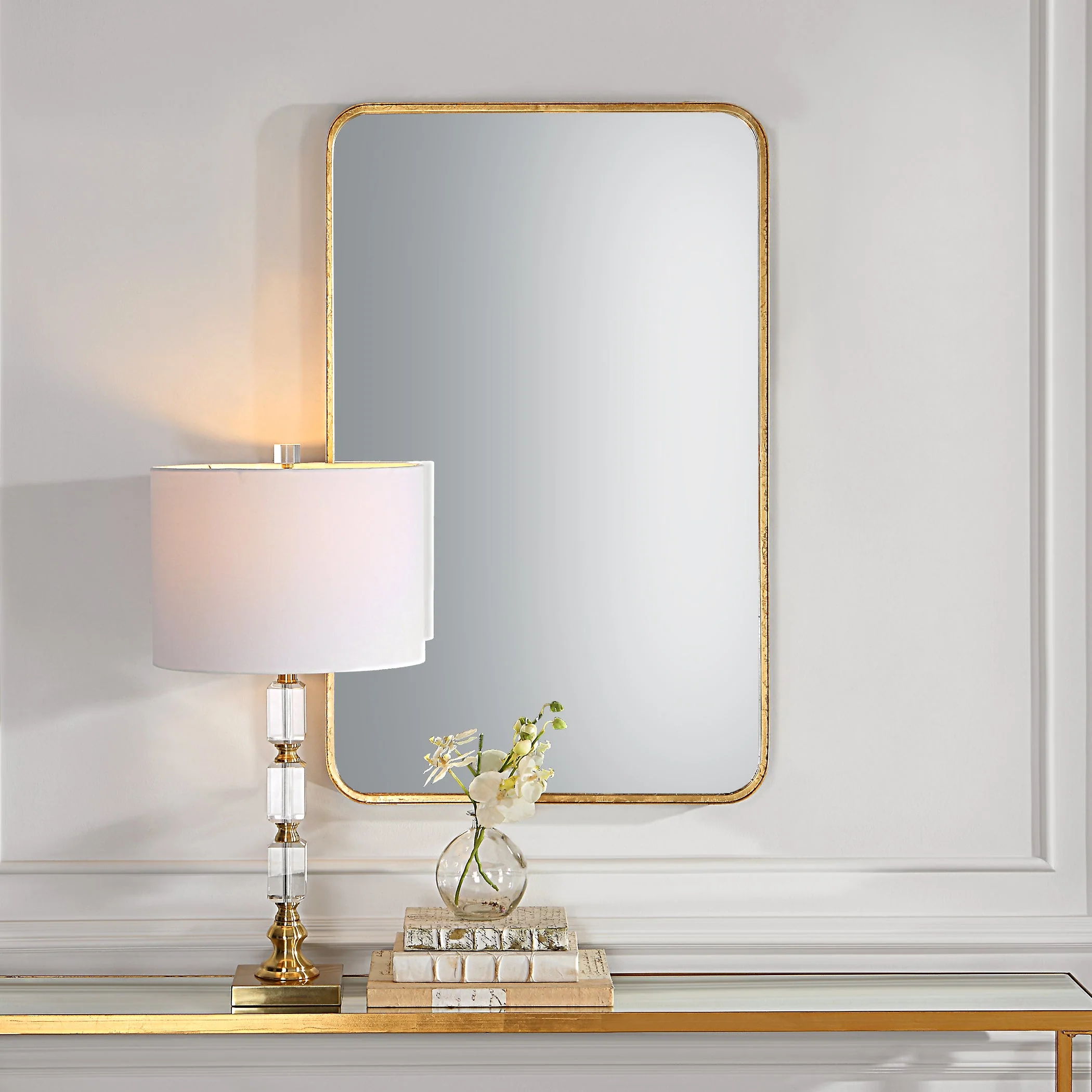 MIRROR , gold , 96 cm - Image 4