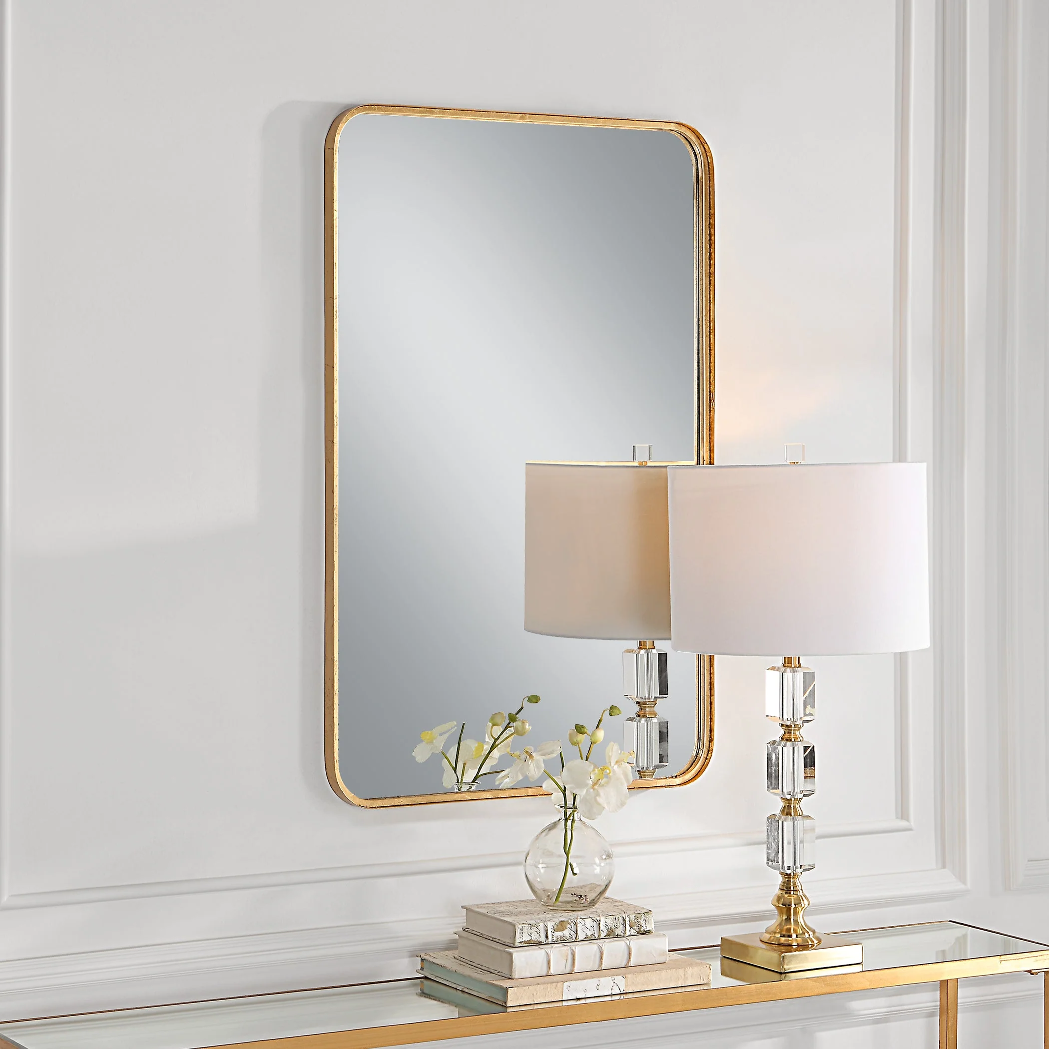 MIRROR , gold , 96 cm - Image 5