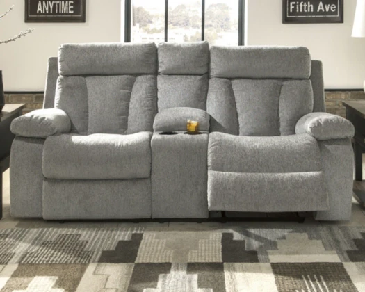 Mitchiner Reclining Loveseat with Console - Image 2