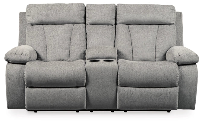 Mitchiner Reclining Loveseat with Console - Image 3