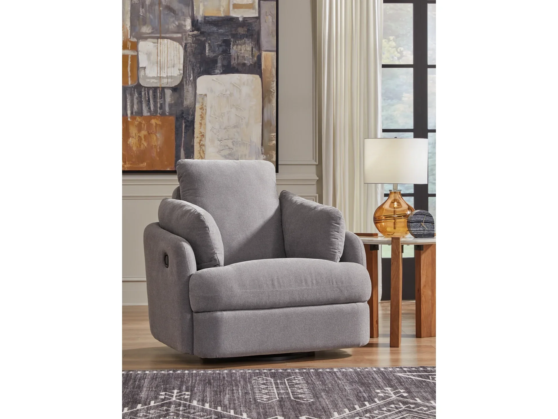 Modmax Swivel Glider Chair | Ashley Homestore - Image 2