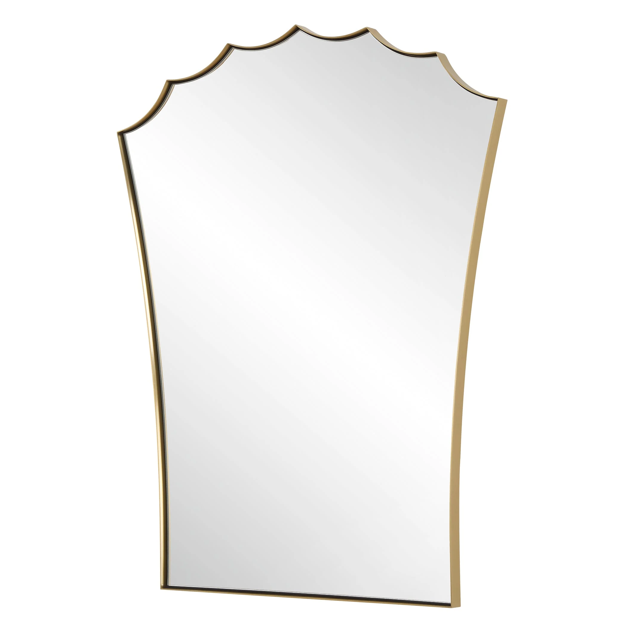 Monarch Scalloped Arched Vanity Mirror - Image 5