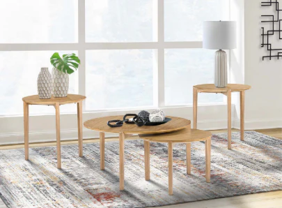 Naborlee Round End Table|Ashley Homestore - Image 2