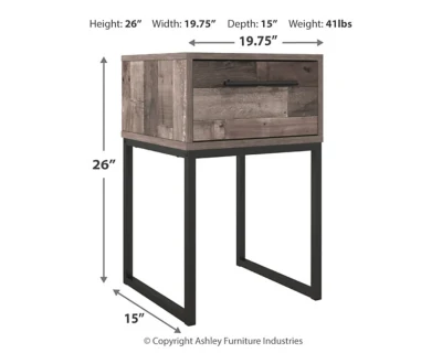 Neilsville Nightstand - Image 4