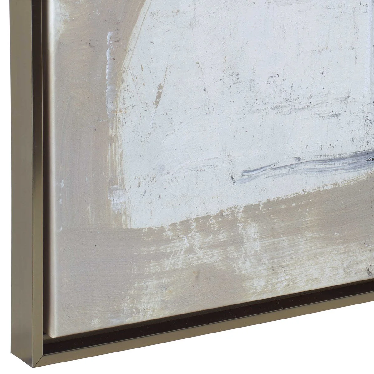 Neutral Nirvana Abstract Canvas Art - Image 4