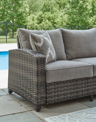 Oasis Court Outdoor Sofa/Chairs/Table Set (Set of 4) - Image 8