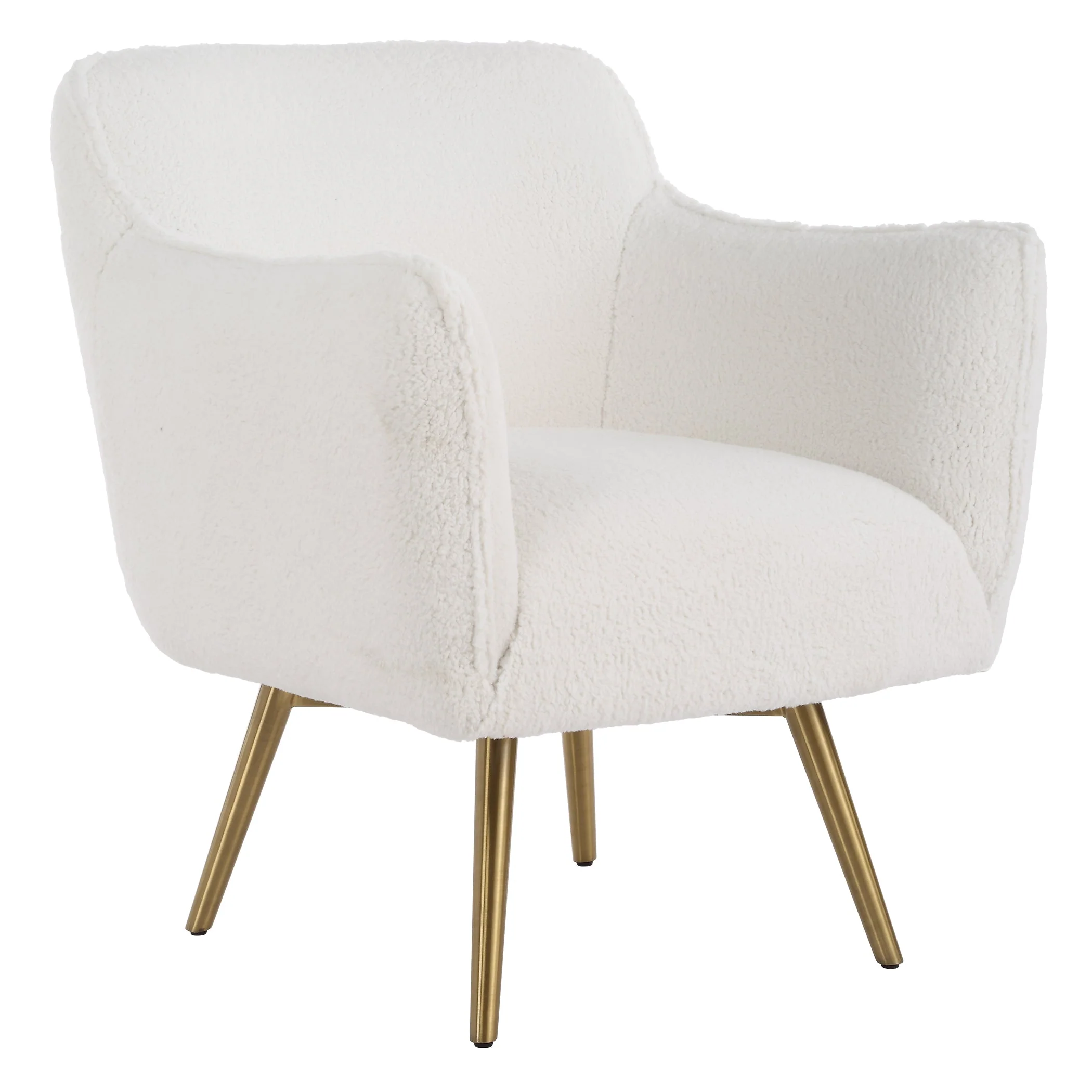 Oasis White Swivel Chair - Image 4