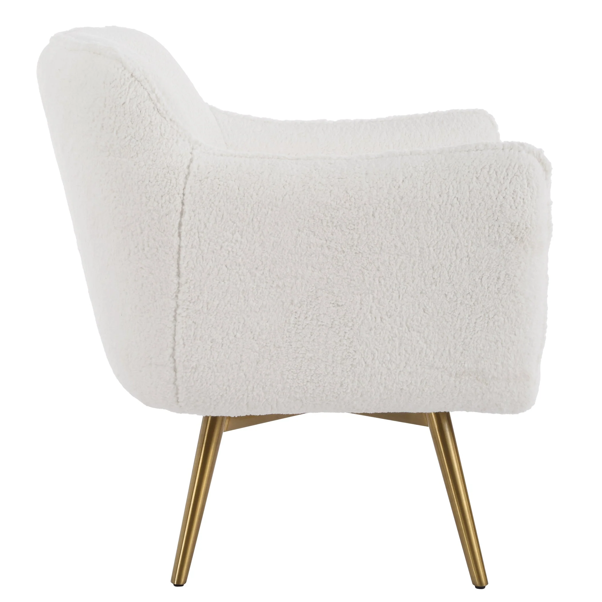Oasis White Swivel Chair - Image 5