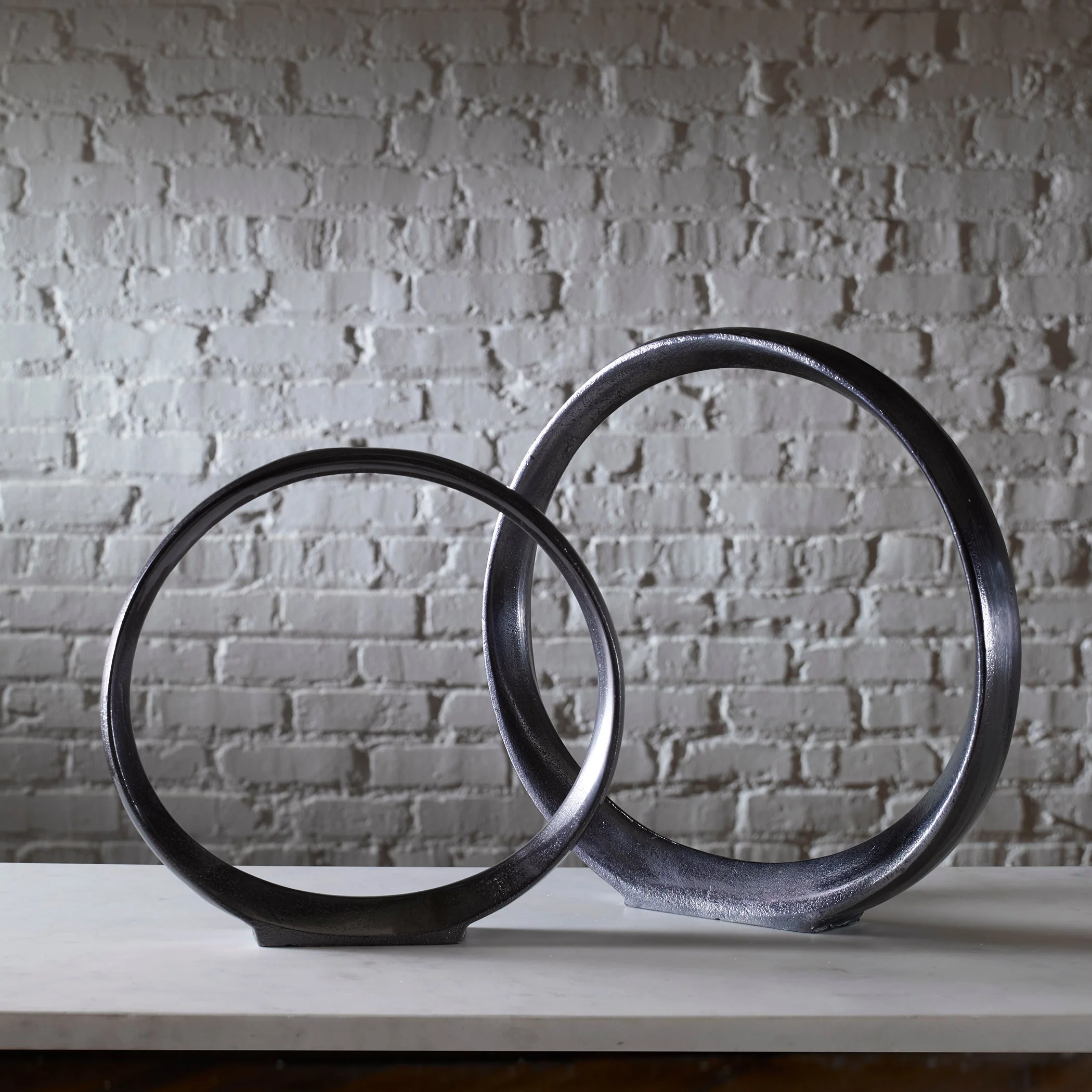 Orbits Ring Sculptures, S/2 - Image 5