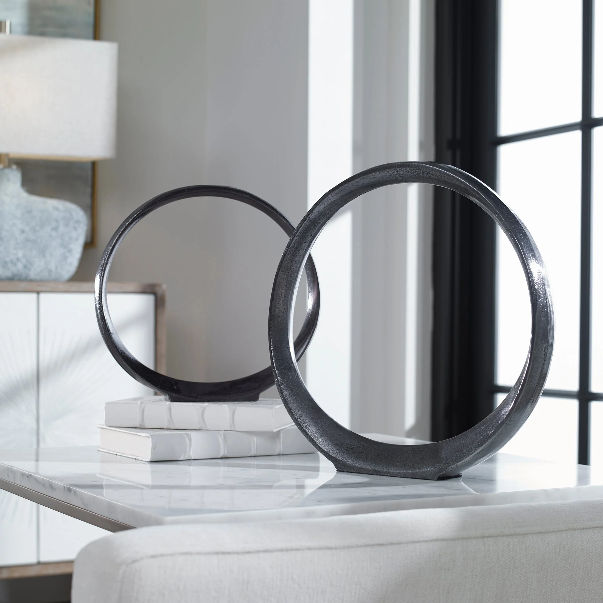 Orbits Ring Sculptures, S/2 - Image 6