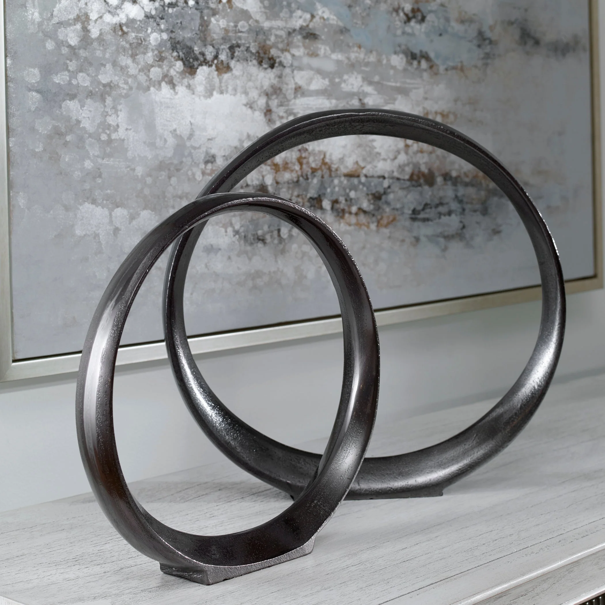 Orbits Ring Sculptures, S/2 - Image 8