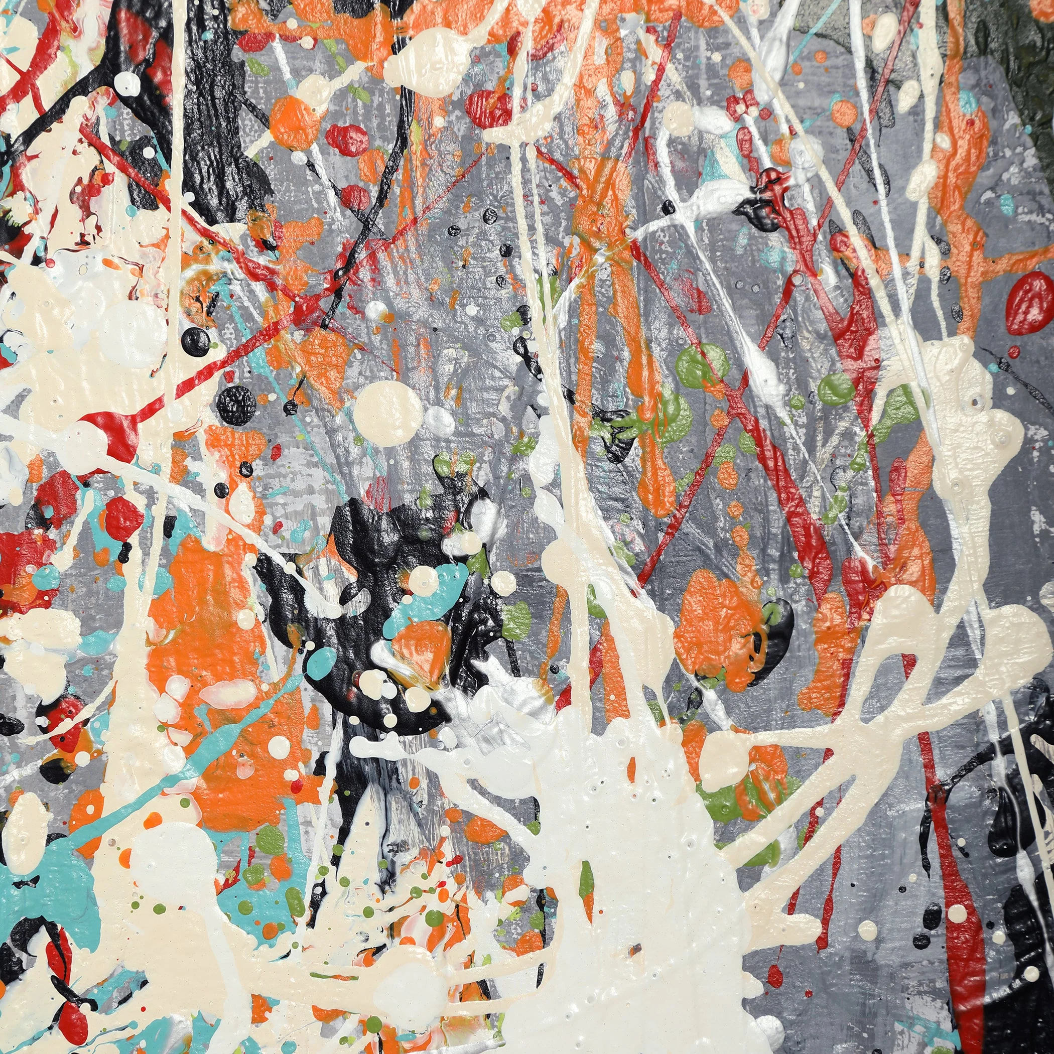 Organized Chaos Hand Painted Canvas - Image 7