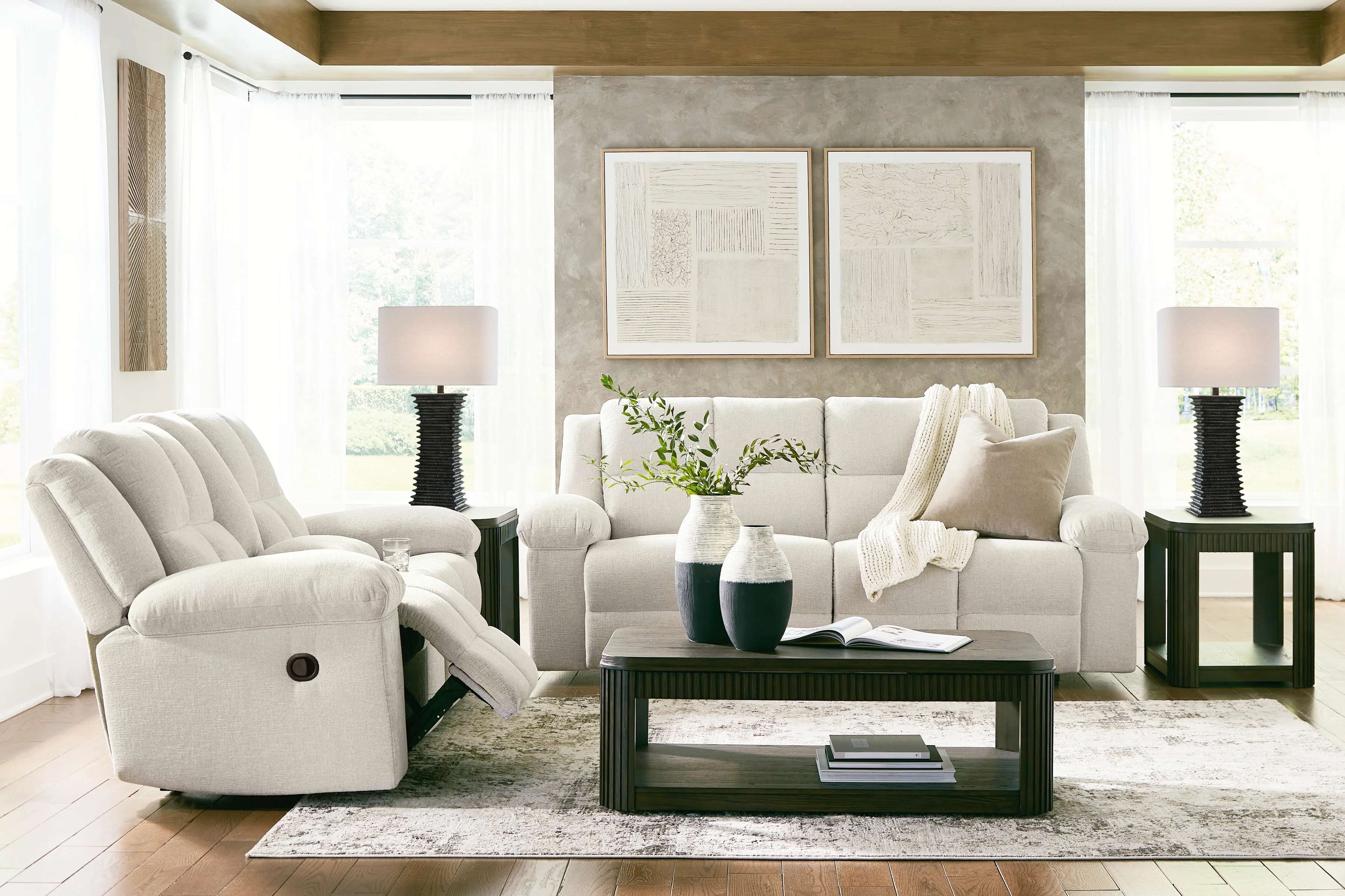 Orlen DBL Rec Loveseat w/Console - Image 5