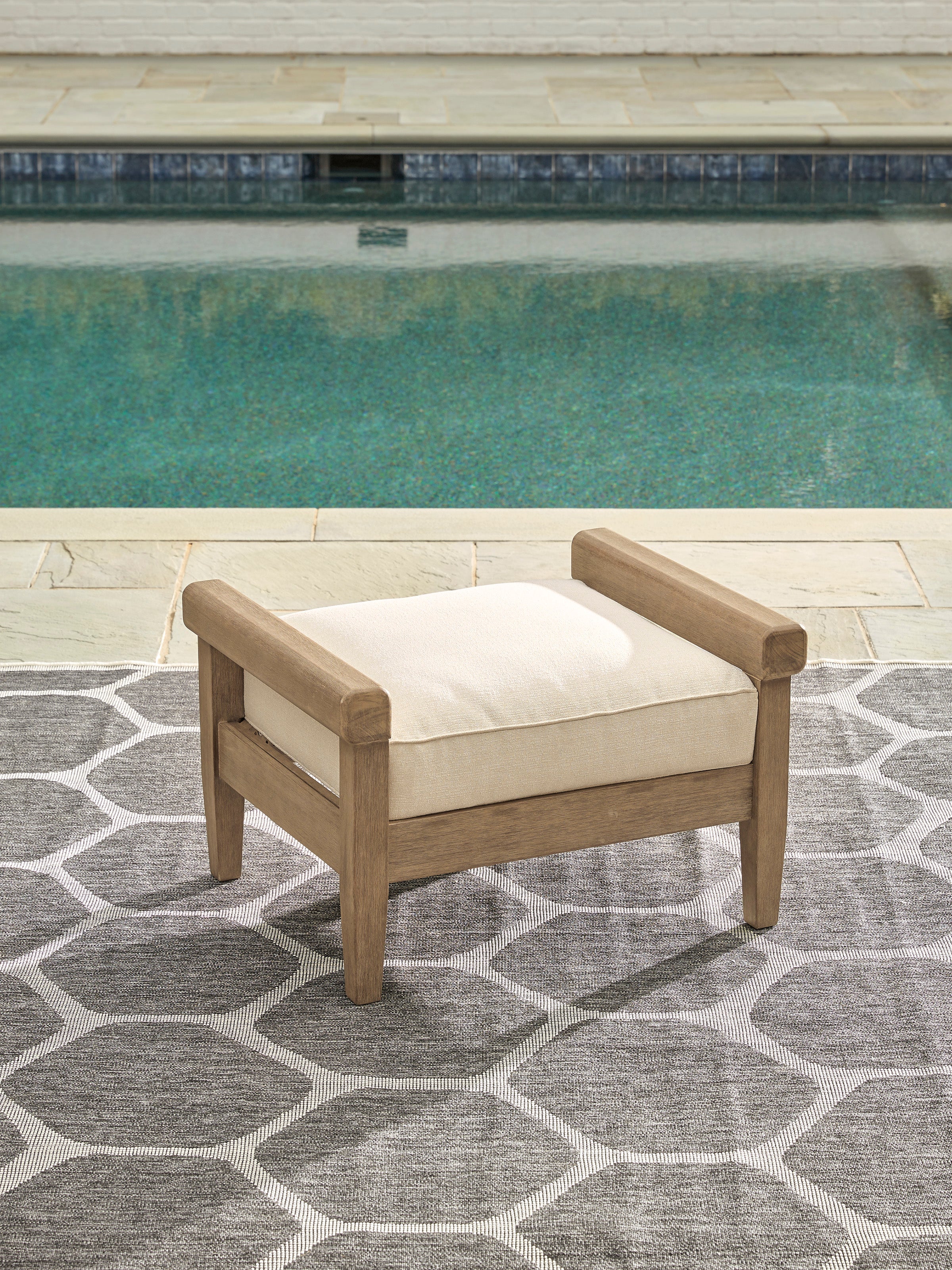 Ottoman with Cushion|Ashley Homestore - Image 2