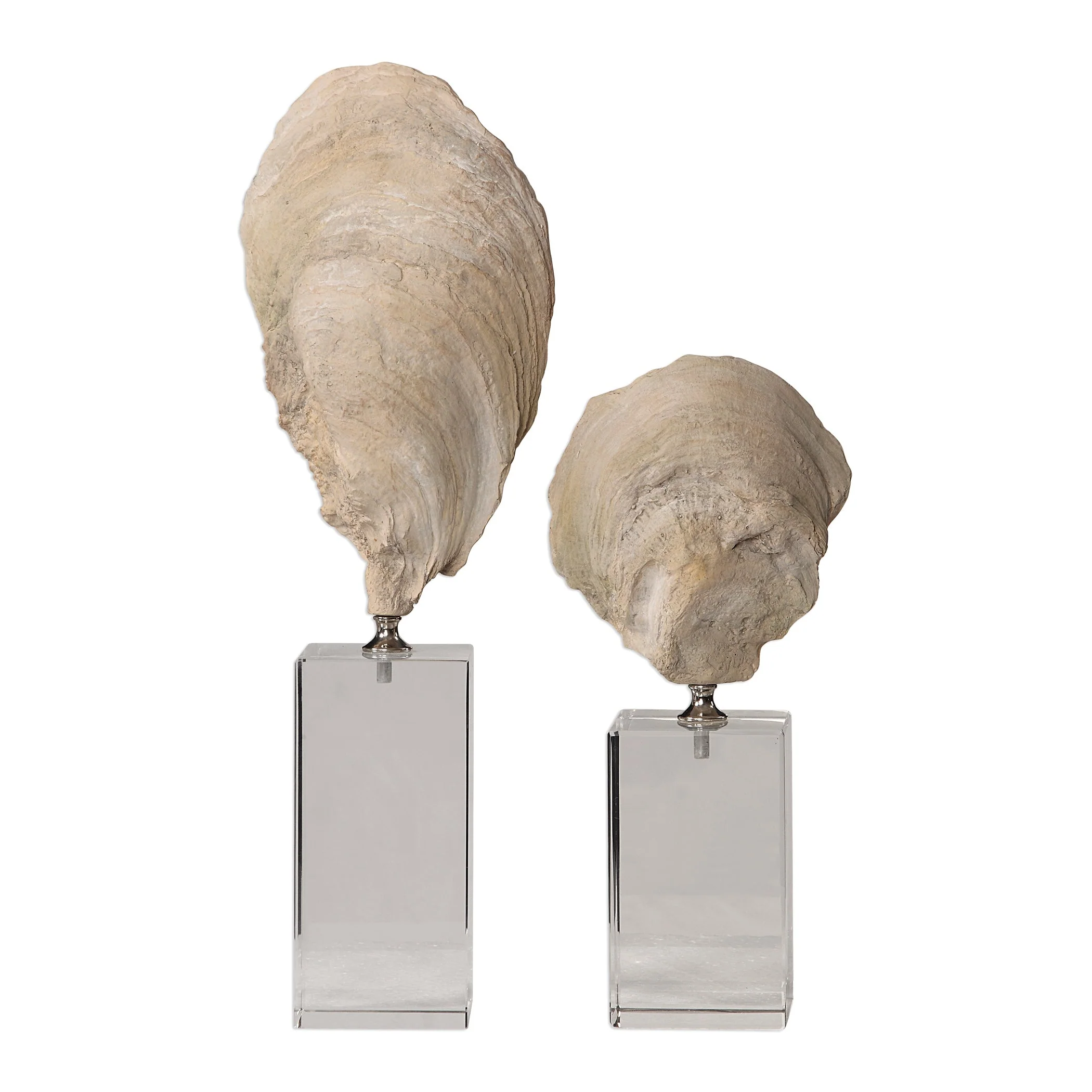 Oyster Shell Sculptures, S/2