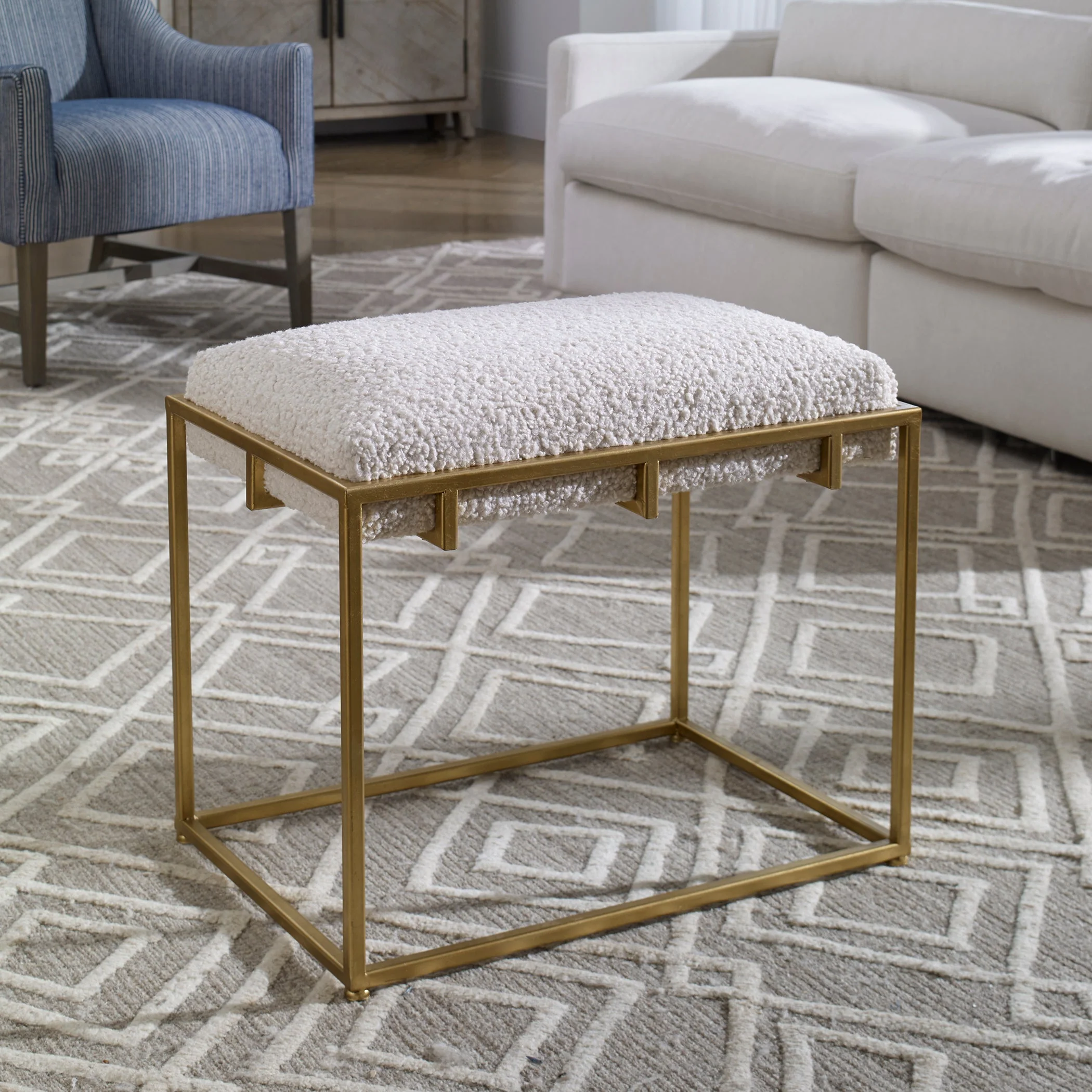 Paradox Small Bench, Gold - Image 2