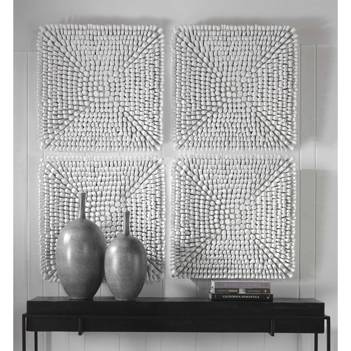 Portside Wood Wall Panel, White - Image 3