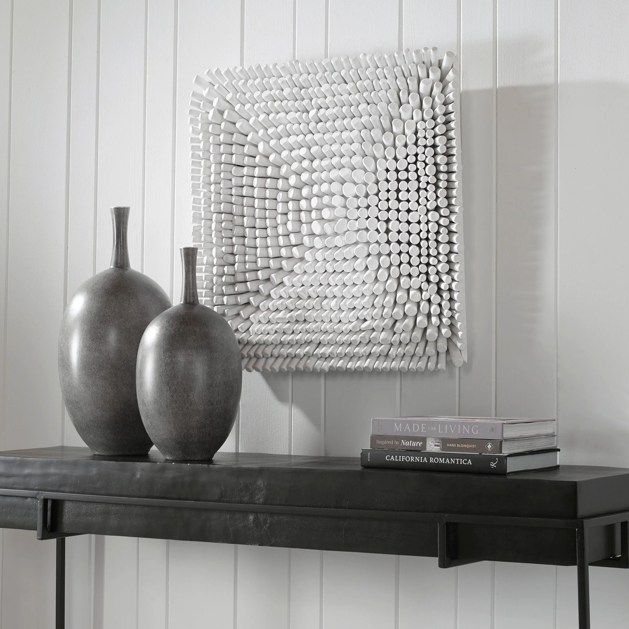 Portside Wood Wall Panel, White - Image 7