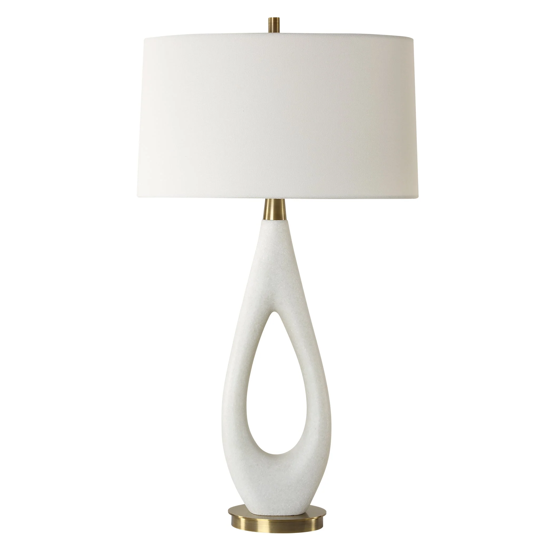 Promenade White Table Lamp - Image 5