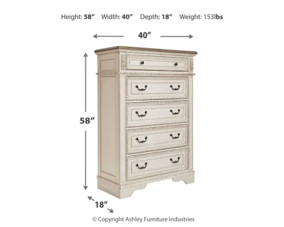 Realyn Chest of Drawers - Image 4