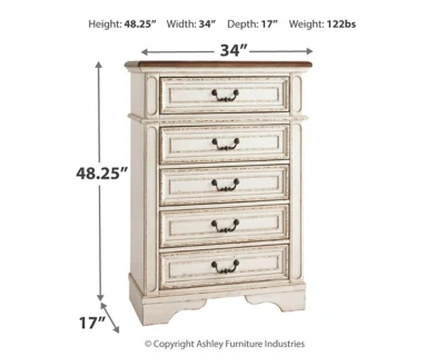 Realyn Chest of Drawers - Image 4