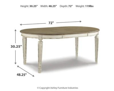Realyn Dining Extension Table - Image 4
