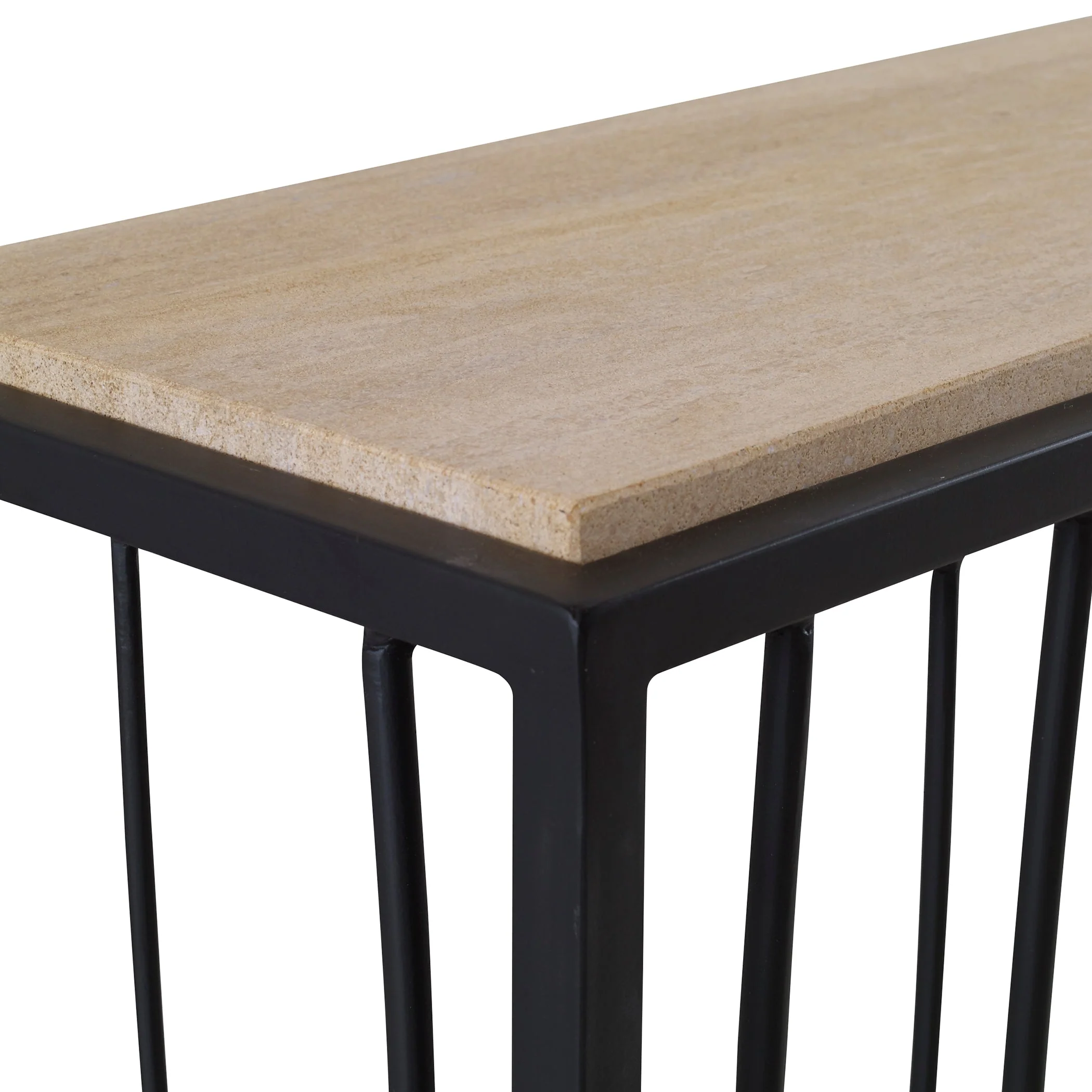Reed Console Table, 2 Cartons - Image 6