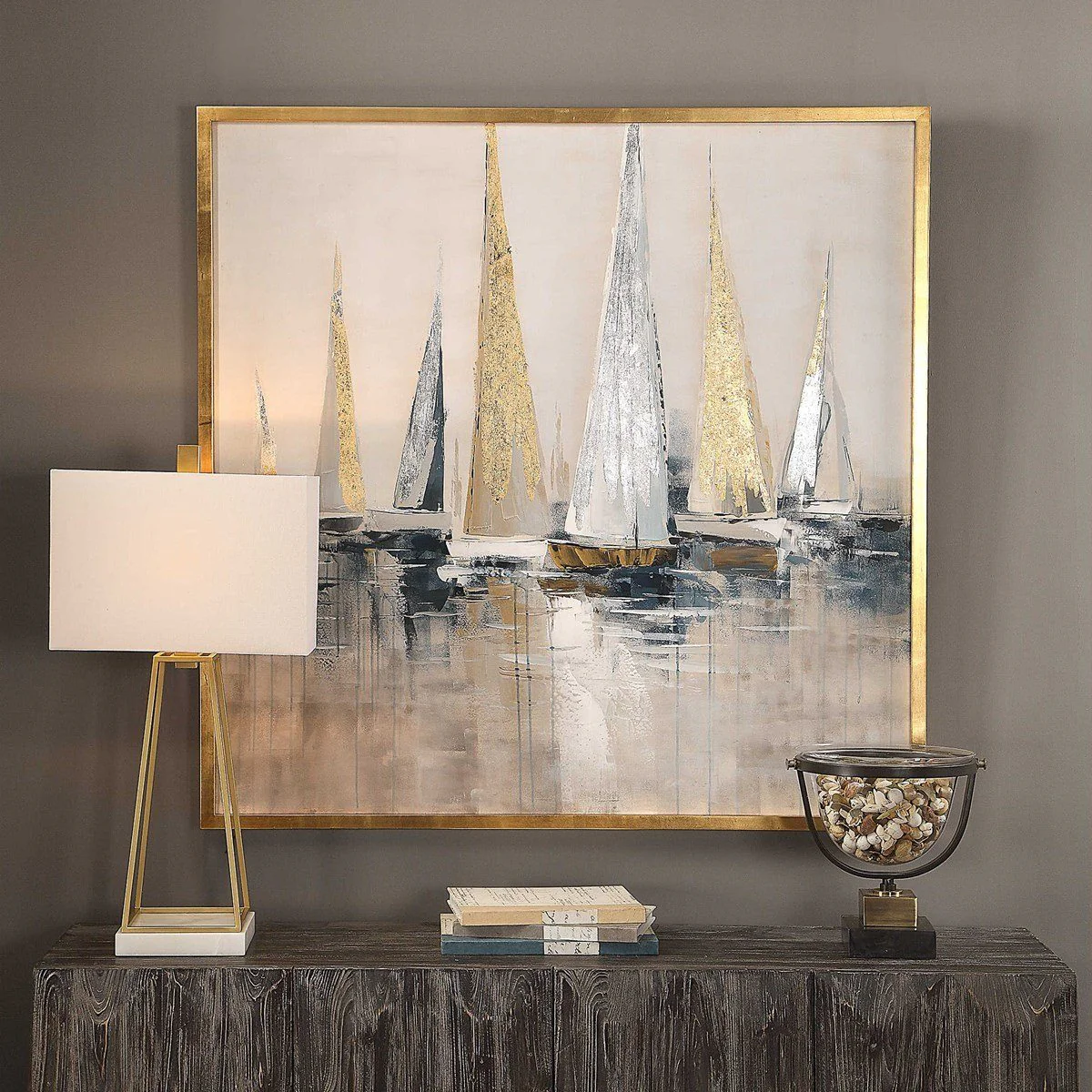 Regatta Hand Painted Canvas - Image 2