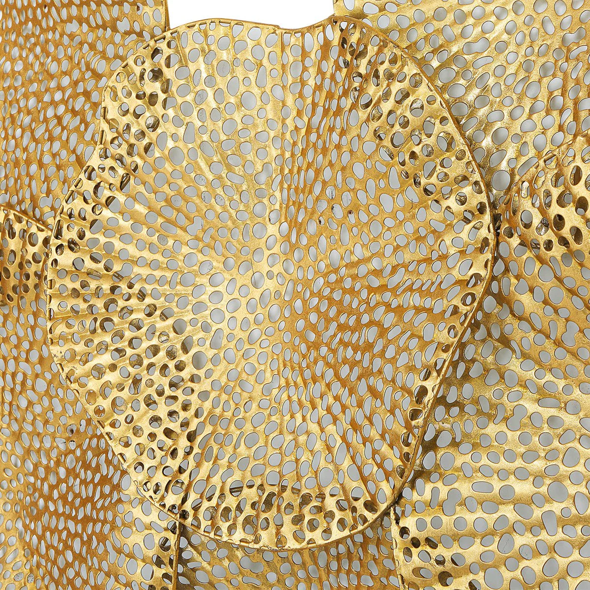 Ripley Metal Wall Art, Gold - Image 3