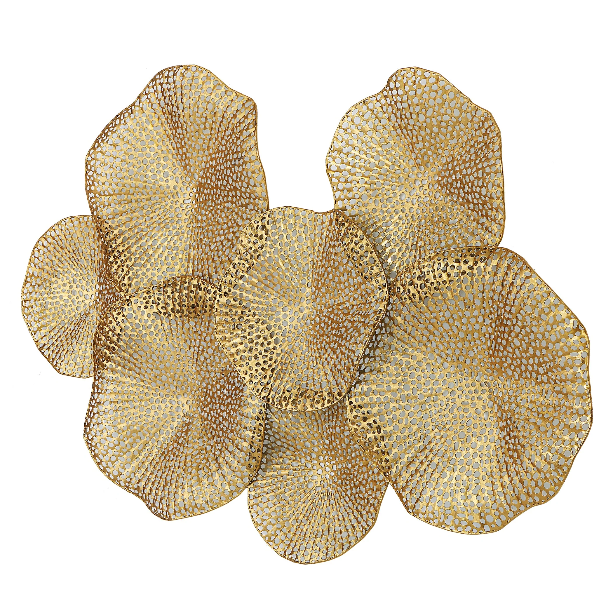 Ripley Metal Wall Art, Gold - Image 8